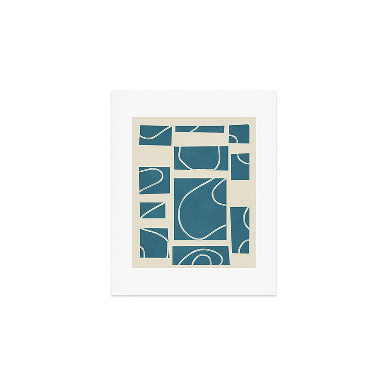 Abstract Pathways 3 Art Print Gallery Image 1