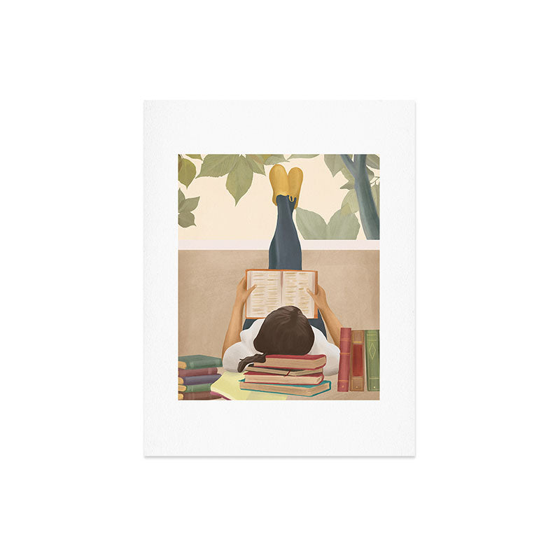 Bookworm Art Print Gallery Image 6
