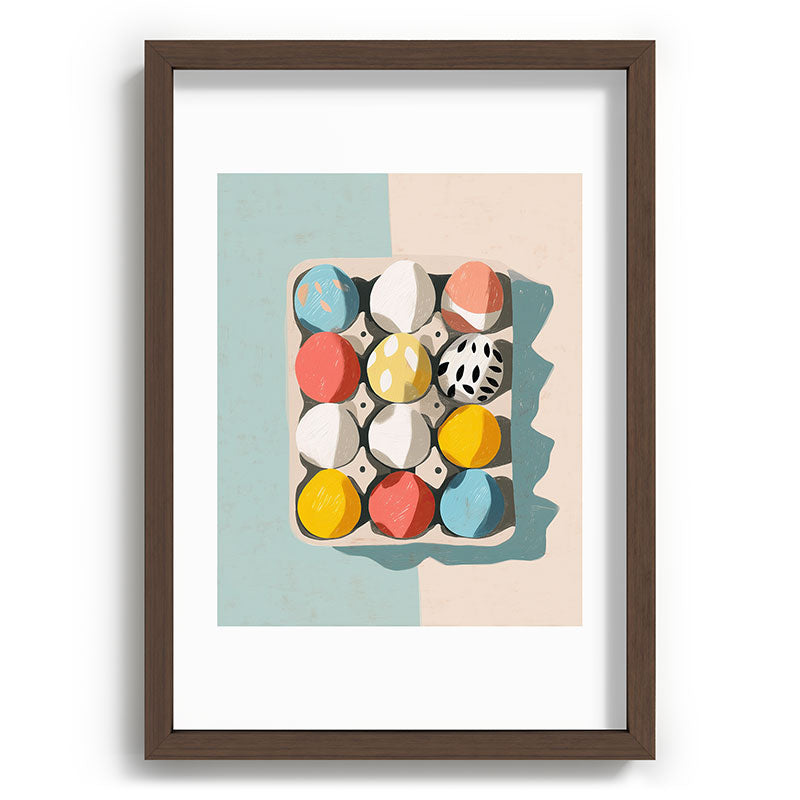 Easter Egg Carton Framed Art Print Gallery Image 65