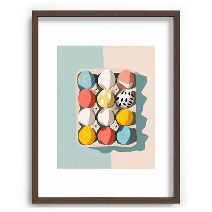 Easter Egg Carton Framed Art Print Gallery Image 67