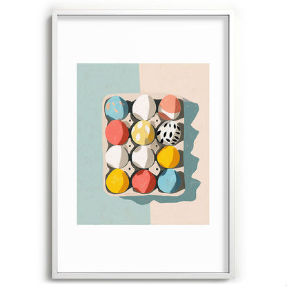 Easter Egg Carton Framed Art Print Gallery Image 80