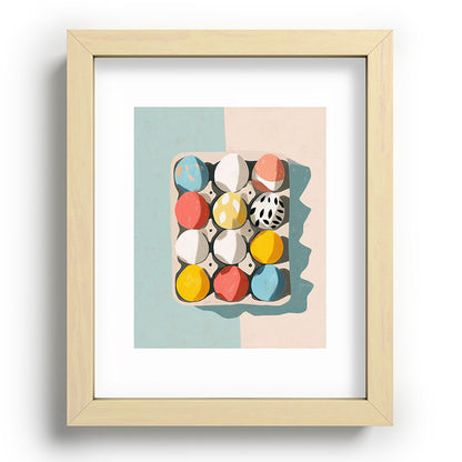 Easter Egg Carton Framed Art Print Gallery Image 70