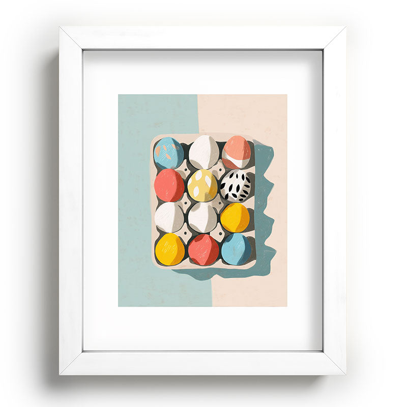 Easter Egg Carton Framed Art Print Gallery Image 76