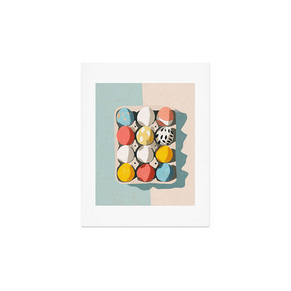 Easter Egg Carton Art Print Gallery Image 3