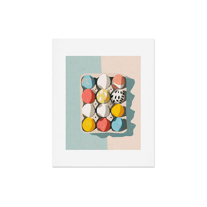 Easter Egg Carton Art Print Gallery Image 5