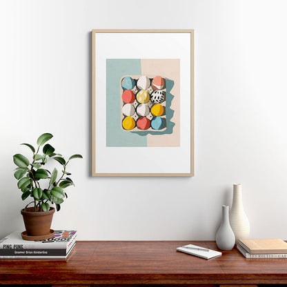 Easter Egg Carton Framed Art Print Gallery Image 20