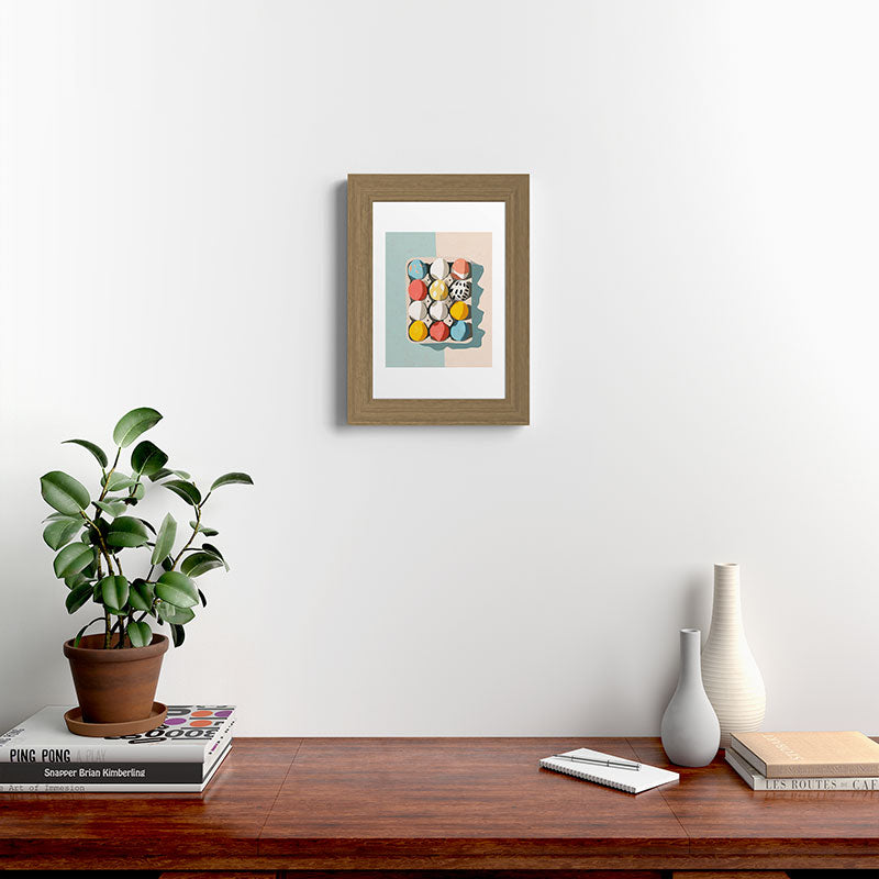 Easter Egg Carton Framed Art Print Gallery Image 38