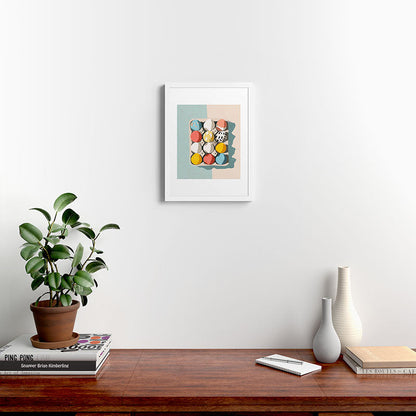 Easter Egg Carton Framed Art Print Gallery Image 24