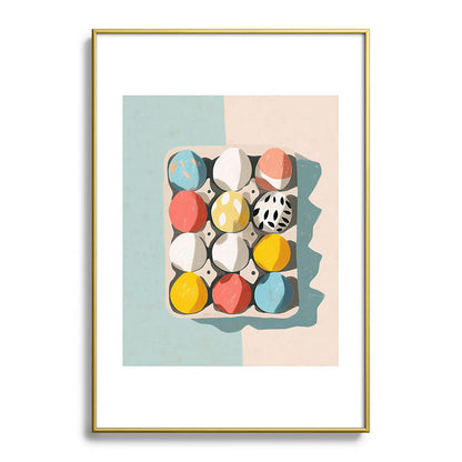 Easter Egg Carton Framed Art Print Gallery Image 90