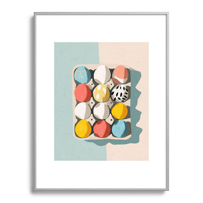 Easter Egg Carton Framed Art Print Gallery Image 98