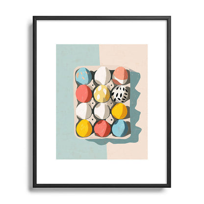 Easter Egg Carton Framed Art Print Gallery Image 81