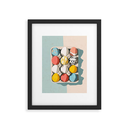 Easter Egg Carton Framed Art Print Gallery Image 4