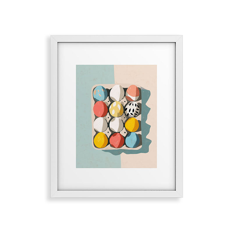Easter Egg Carton Framed Art Print Gallery Image 22