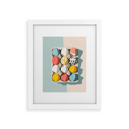 Easter Egg Carton Framed Art Print Gallery Image 51