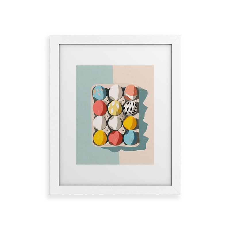 Easter Egg Carton Framed Art Print Gallery Image 53