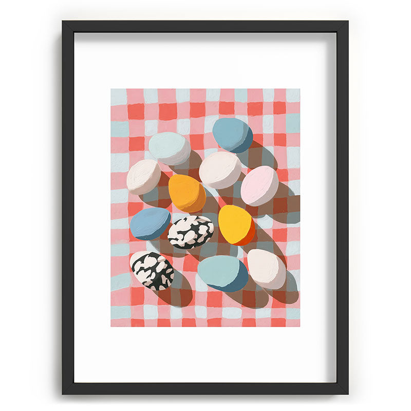 Easter Picnic Eggs Framed Art Print Gallery Image 61