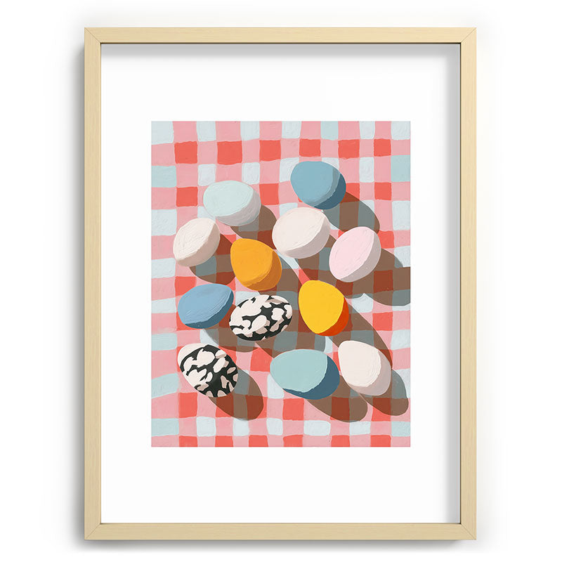 Easter Picnic Eggs Framed Art Print Gallery Image 73