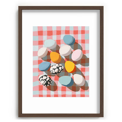 Easter Picnic Eggs Framed Art Print Gallery Image 66