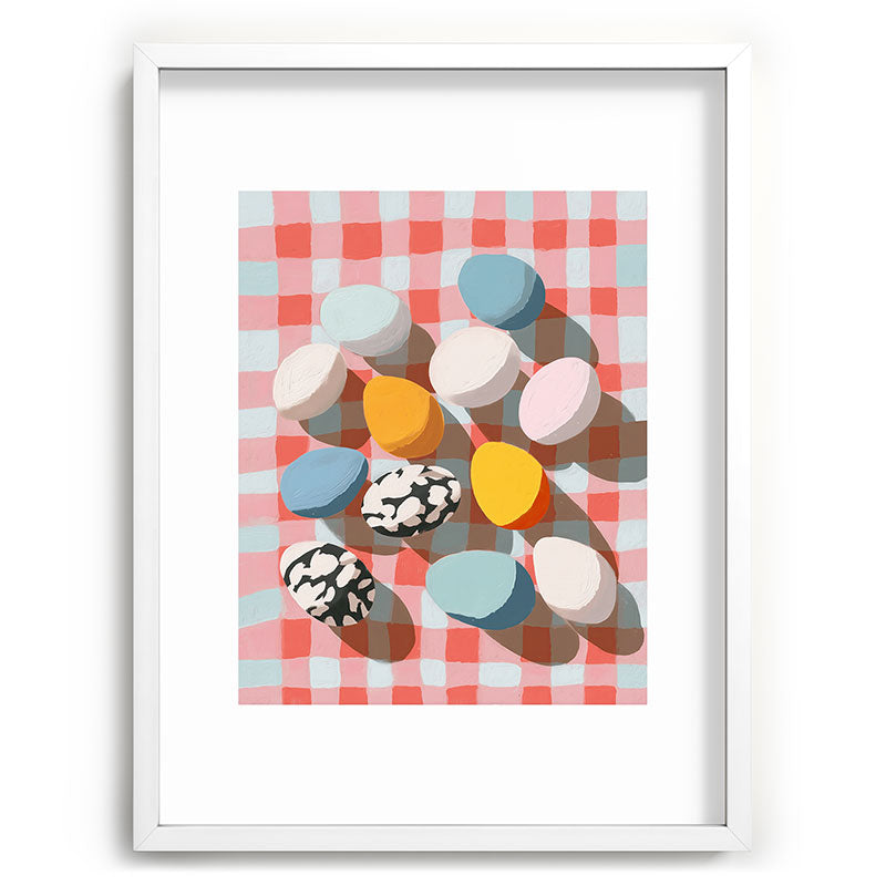 Easter Picnic Eggs Framed Art Print Gallery Image 79