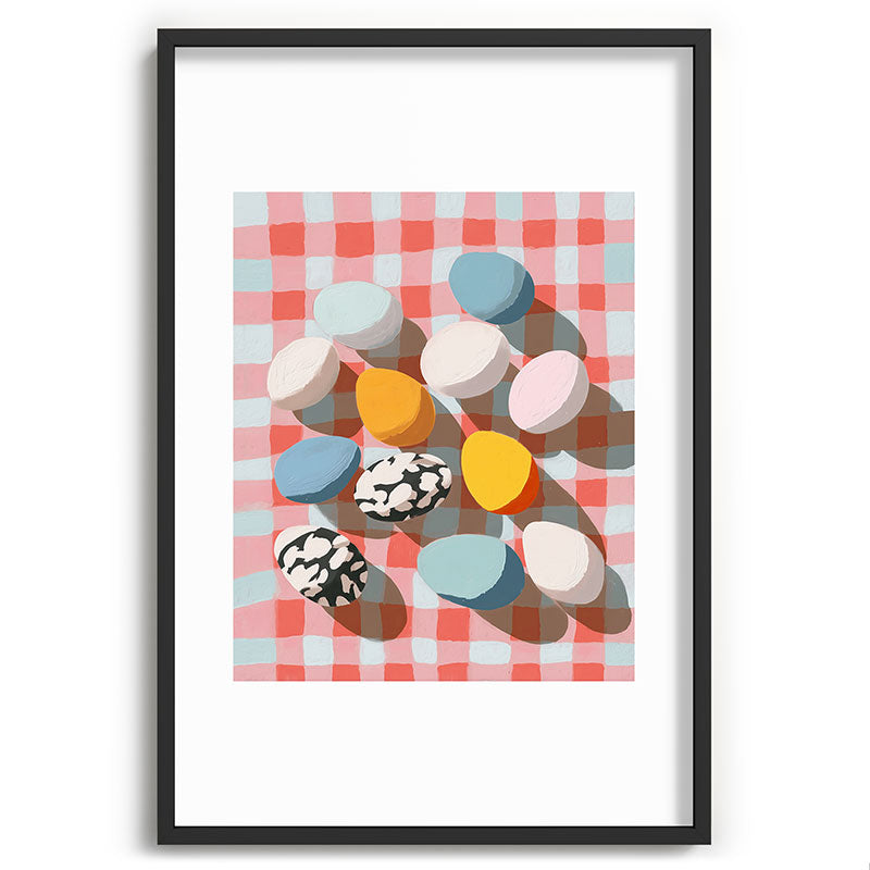 Easter Picnic Eggs Framed Art Print Gallery Image 62