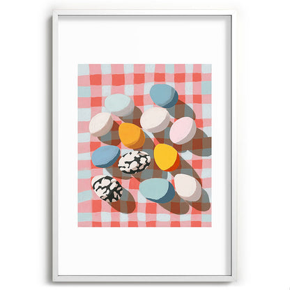 Easter Picnic Eggs Framed Art Print Gallery Image 80