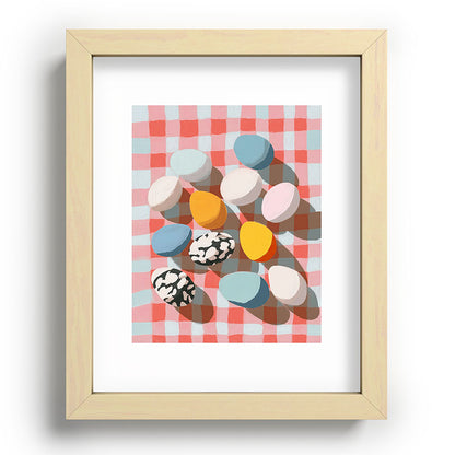 Easter Picnic Eggs Framed Art Print Gallery Image 69