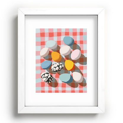 Easter Picnic Eggs Framed Art Print Gallery Image 76