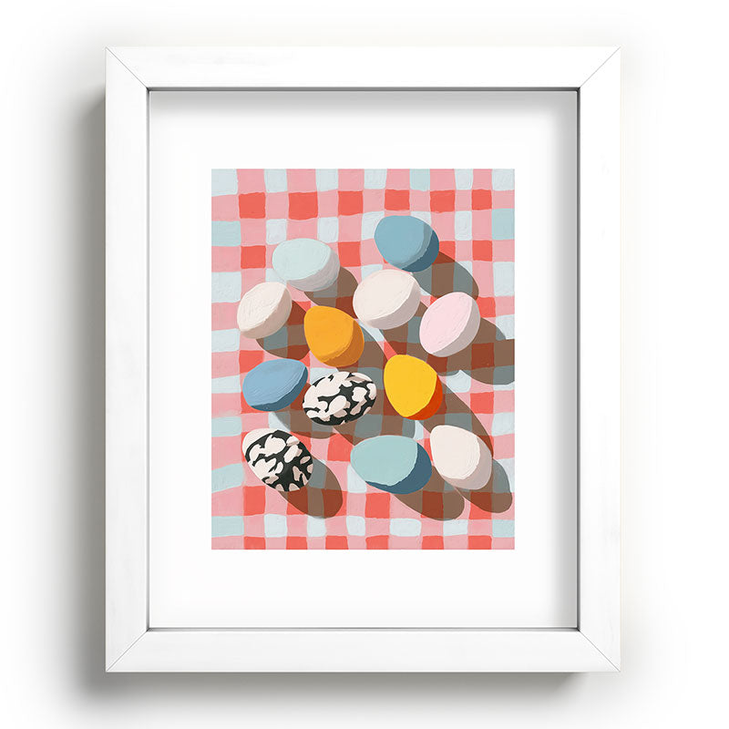 Easter Picnic Eggs Framed Art Print Gallery Image 75