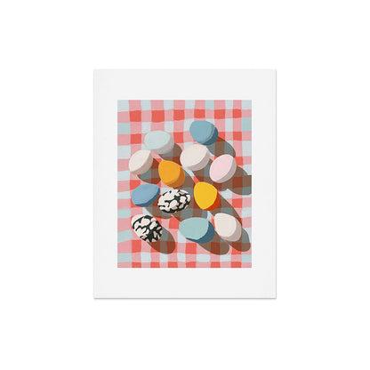 Easter Picnic Eggs Art Print Gallery Image 5