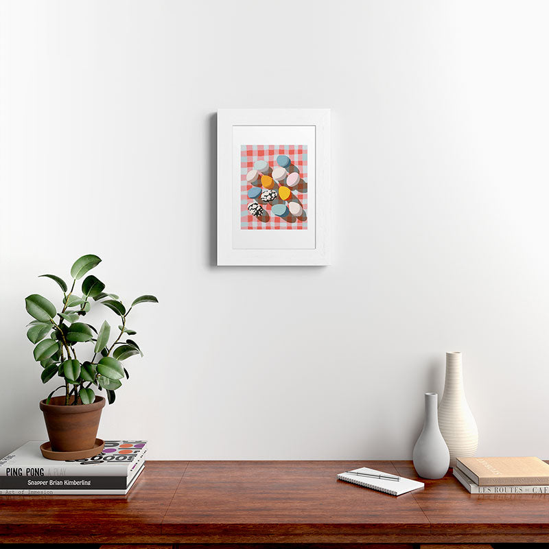 Easter Picnic Eggs Framed Art Print Gallery Image 52