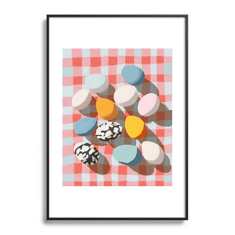 Easter Picnic Eggs Framed Art Print Gallery Image 83