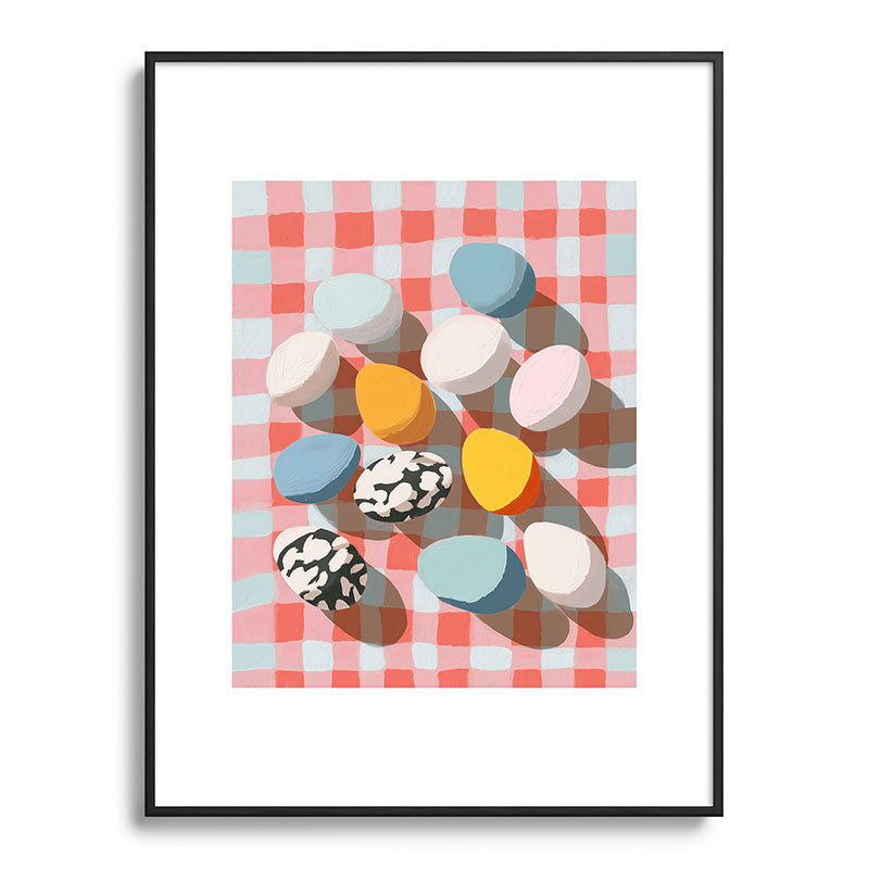 Easter Picnic Eggs Framed Art Print Gallery Image 85