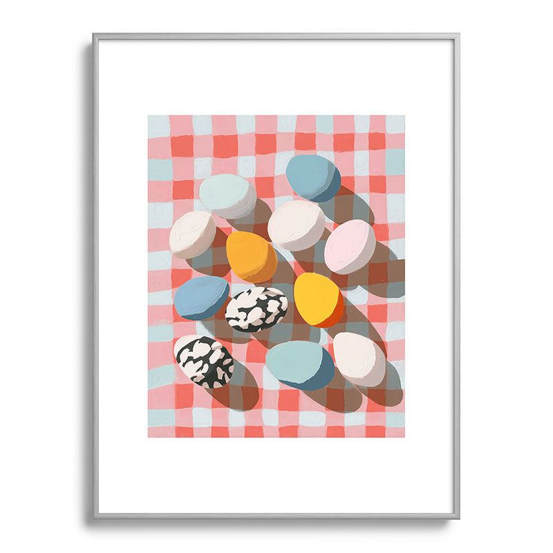 Easter Picnic Eggs Framed Art Print Gallery Image 98