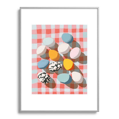 Easter Picnic Eggs Framed Art Print Gallery Image 98