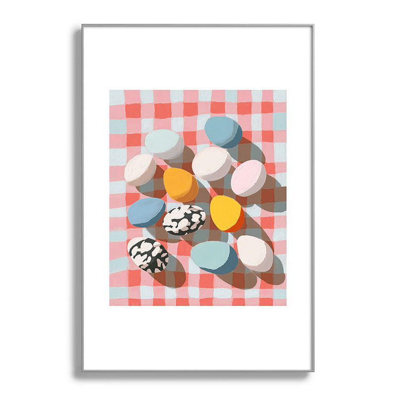 Easter Picnic Eggs Framed Art Print Gallery Image 100