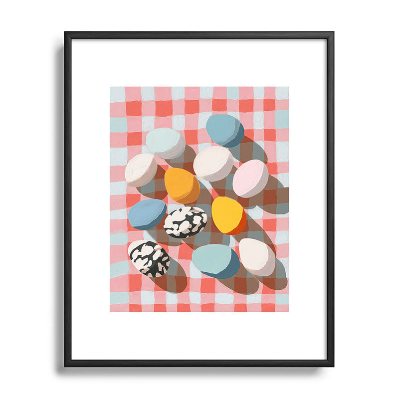 Easter Picnic Eggs Framed Art Print Gallery Image 81