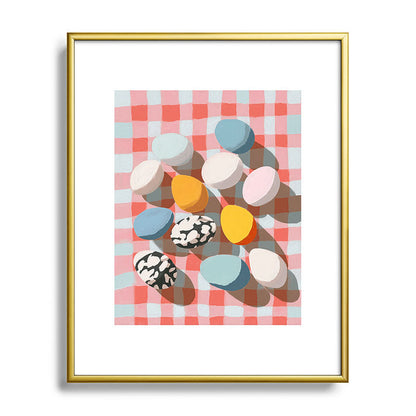 Easter Picnic Eggs Framed Art Print Gallery Image 88
