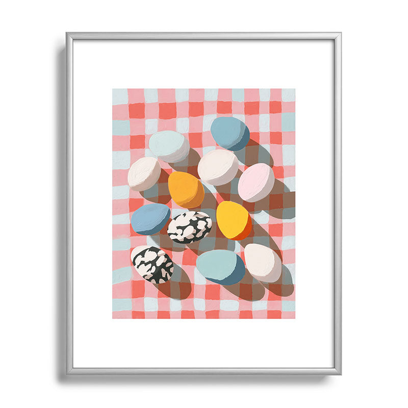 Easter Picnic Eggs Framed Art Print Gallery Image 95