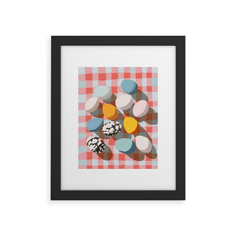 Easter Picnic Eggs Framed Art Print Gallery Image 29