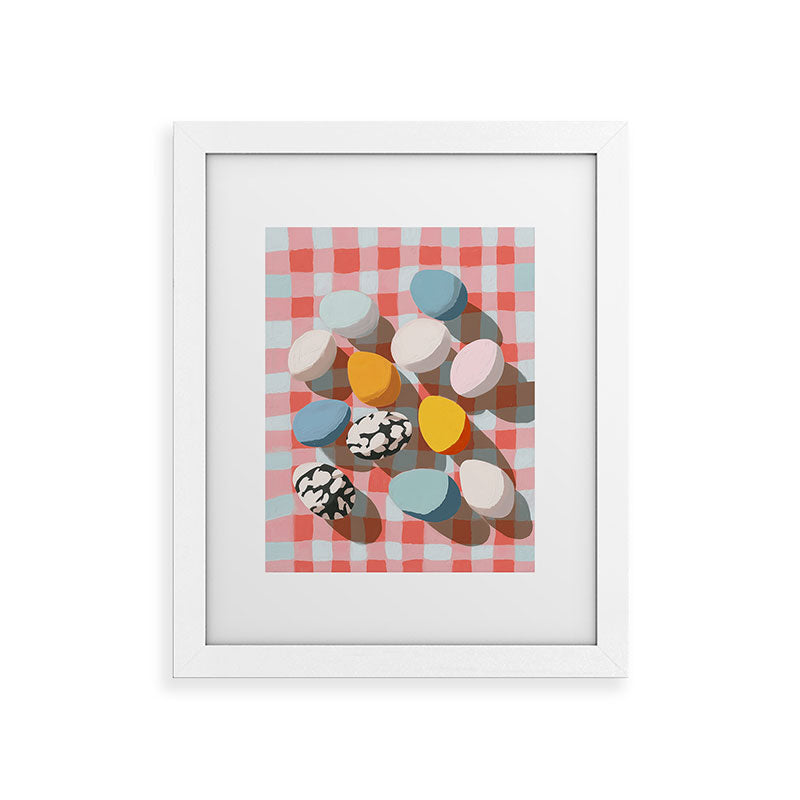 Easter Picnic Eggs Framed Art Print Gallery Image 51