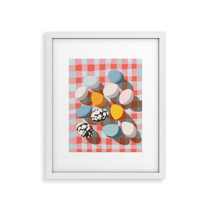 Easter Picnic Eggs Framed Art Print Gallery Image 22