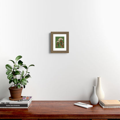 Floral Jellyfishes 2 Framed Art Print Gallery Image 36