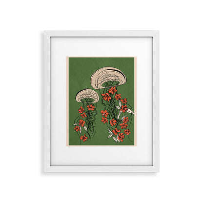Floral Jellyfishes 2 Framed Art Print Gallery Image 26