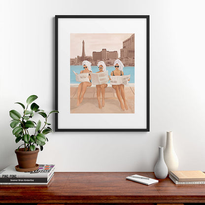 Hotel Morning Framed Art Print Gallery Image 7