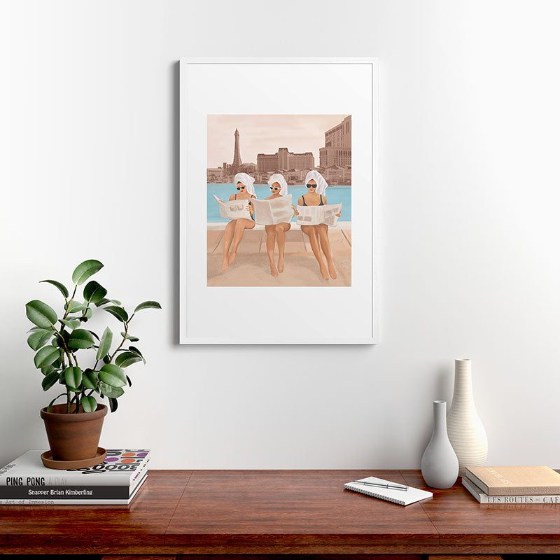 Hotel Morning Framed Art Print Gallery Image 27