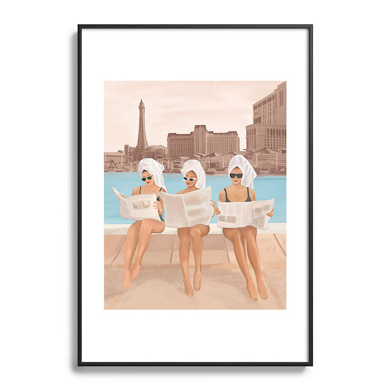 Hotel Morning Framed Art Print Gallery Image 83