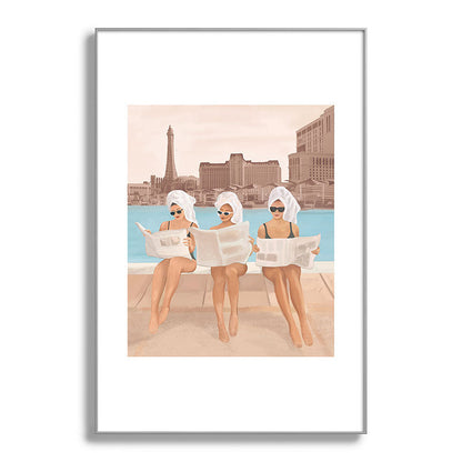 Hotel Morning Framed Art Print Gallery Image 100