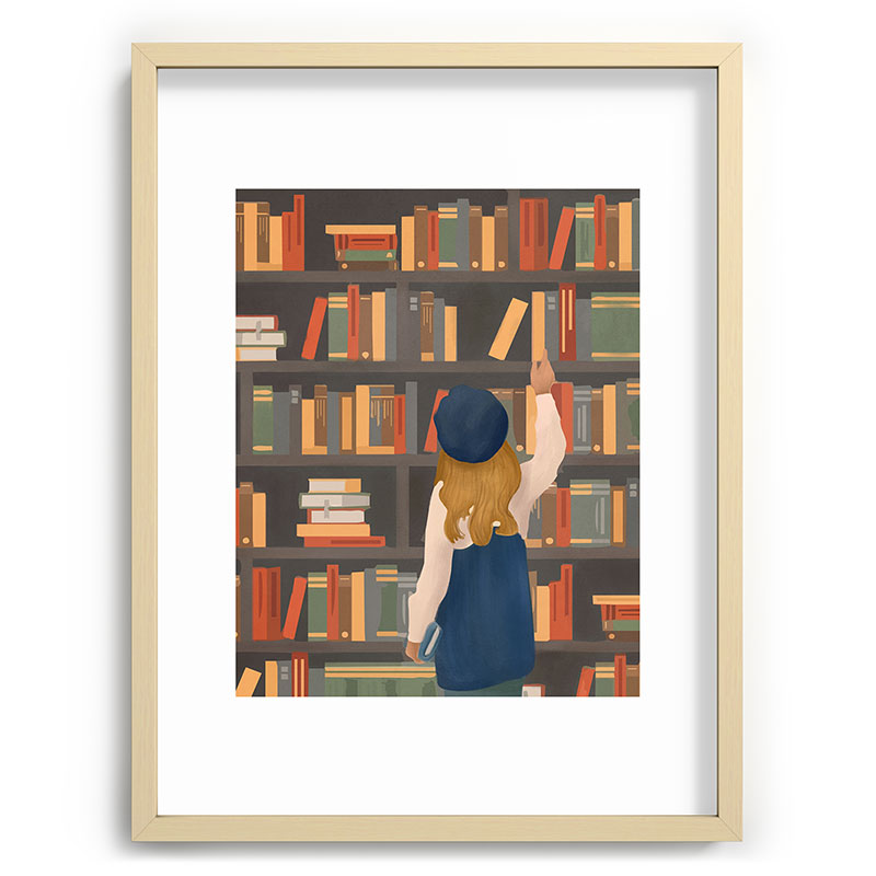 Library Love Framed Art Print Gallery Image 72