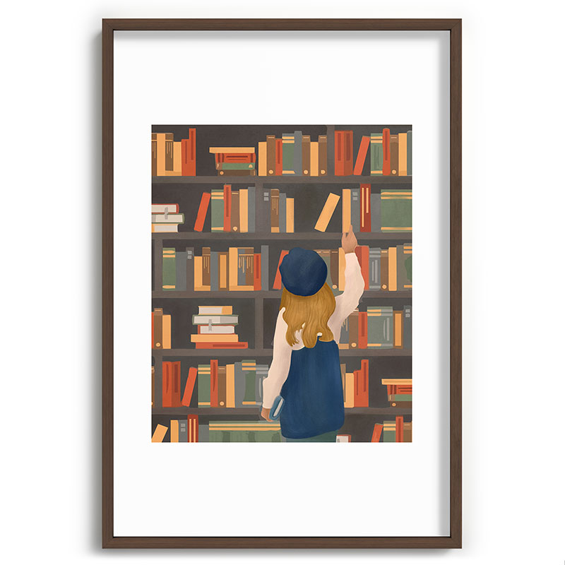 Library Love Framed Art Print Gallery Image 68