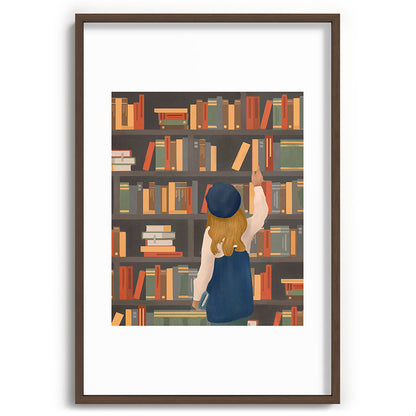 Library Love Framed Art Print Gallery Image 68